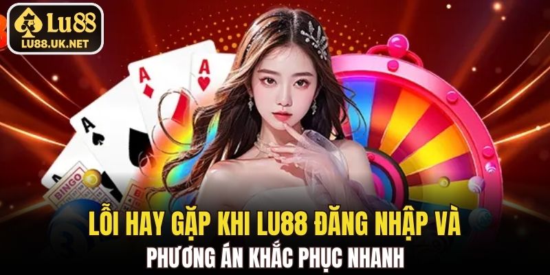 Lỗi hay gặp khi LU88 đăng nhập và phương án khắc phục nhanh